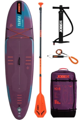 jobe aero yarra 106 tabla de paddle surf hinchable morado comprar